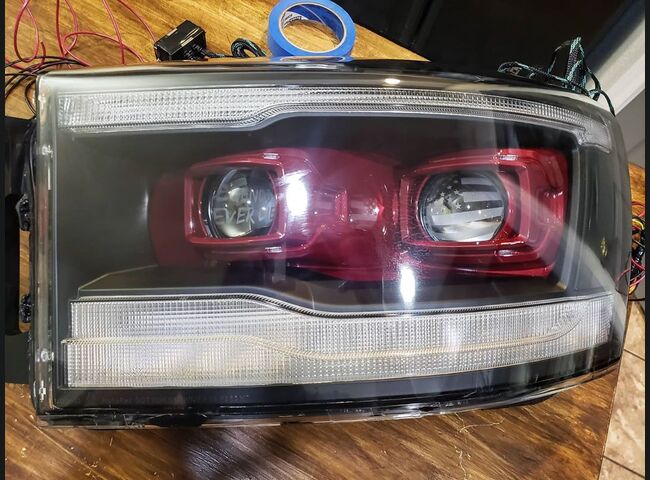 2006-08 AlphaRex Ram Clear Headlight Markers