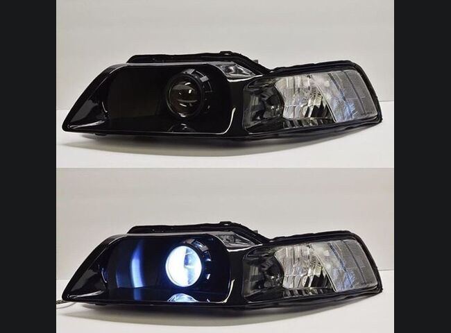 1999-2004 Mustang Clear Headlight Markers