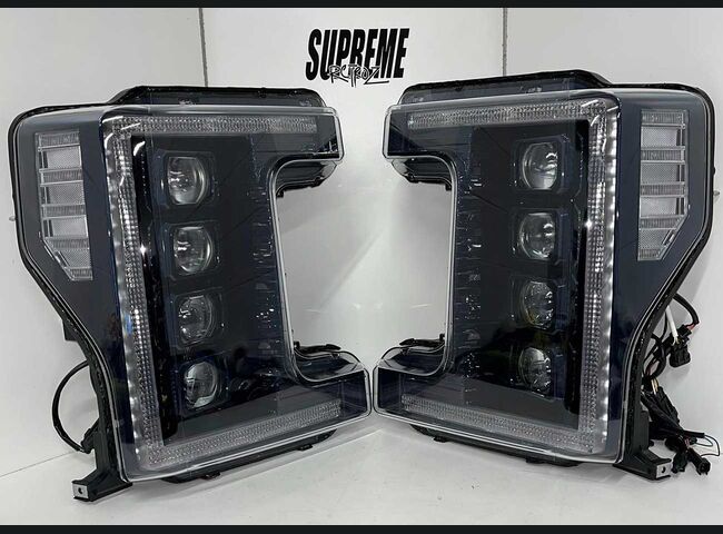 2017-19 Superduty Clear Headlight Markers (XB)
