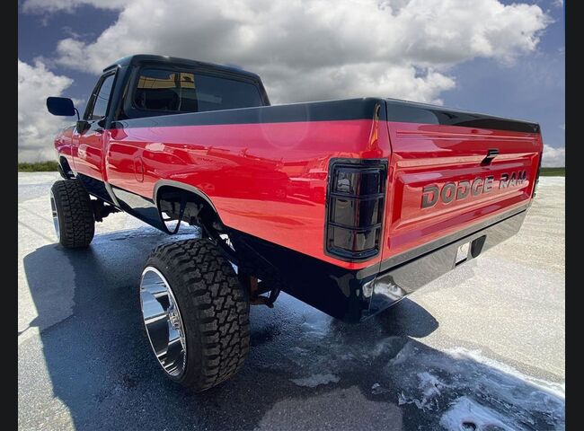 1981-1993 Ram Clear Tail Light Lenses (1st gen)