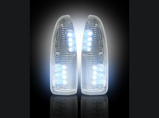 2003-07  Superduty Clear Mirror lights