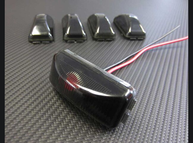 1973-1987 Chevrolet/GMC Truck Clear Tailgate lenses (aftermarket)
