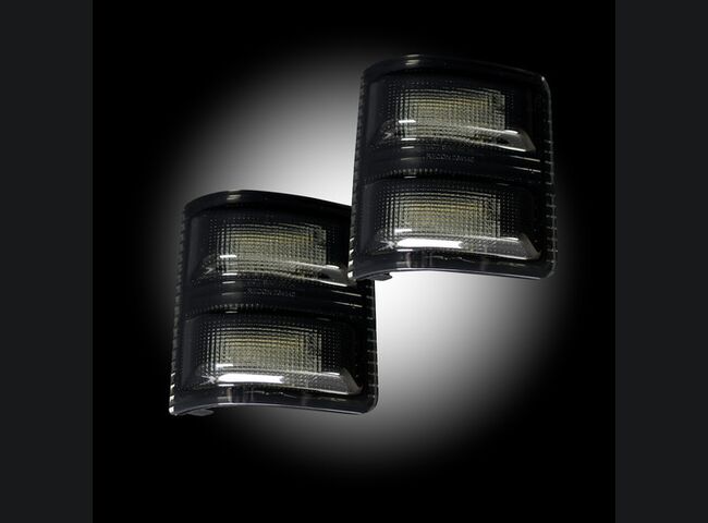 2008-16 Superduty Clear Mirror Lights