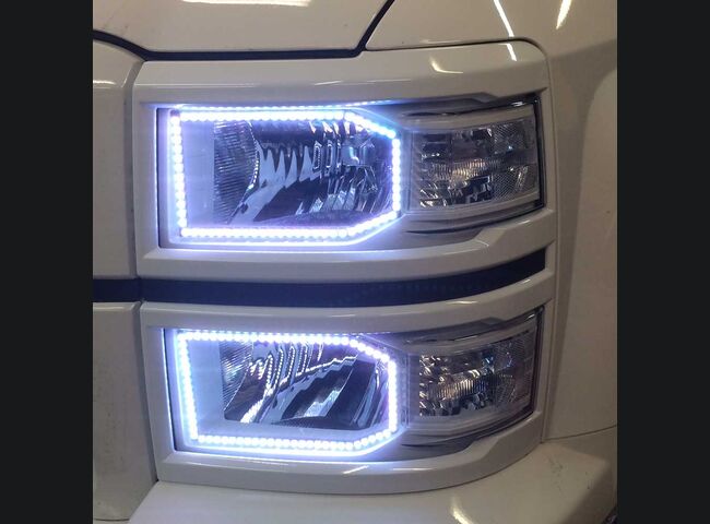 2014-15 Silverado Clear Headlight Markers (Halogen)