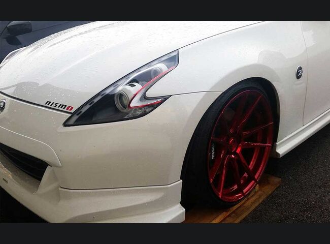2009+ 370z Clear Headlight Markers