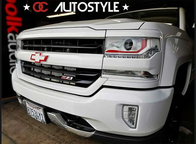 2016-18 Silverado Clear Headlight Markers