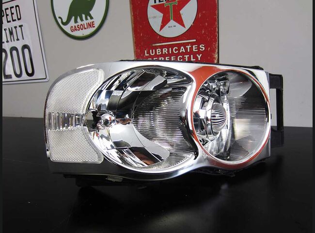 2002-2005 Ram Clear Headlight Markers