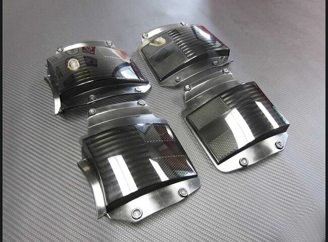 2014-19 HD (2500 3500) Clear Headlight Markers
