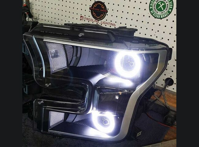 2015-17 F-150 Clear Headlight Markers (Halogen)