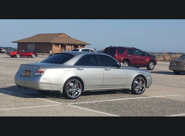 2002-2003 M45 Clear Rear  Side Markers