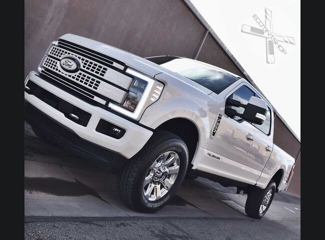 2017-19 Superduty Clear Headlight Markers (LED)