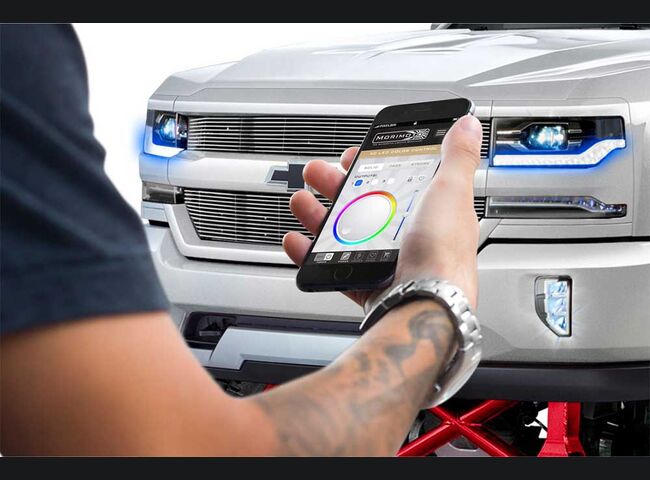 2016-18 Silverado Clear Headlight Markers