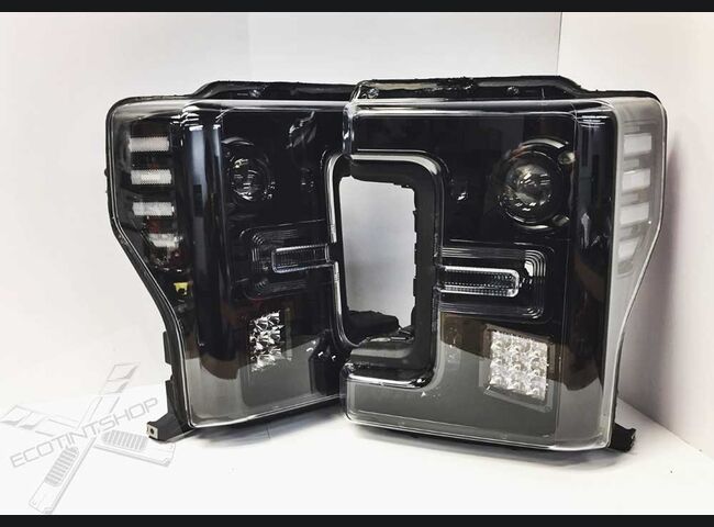 2017-19 Superduty Clear Headlight Markers (Halogen)