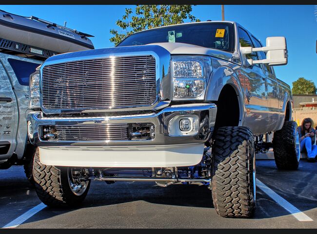 2011-2016 Superduty Clear Headlight Markers
