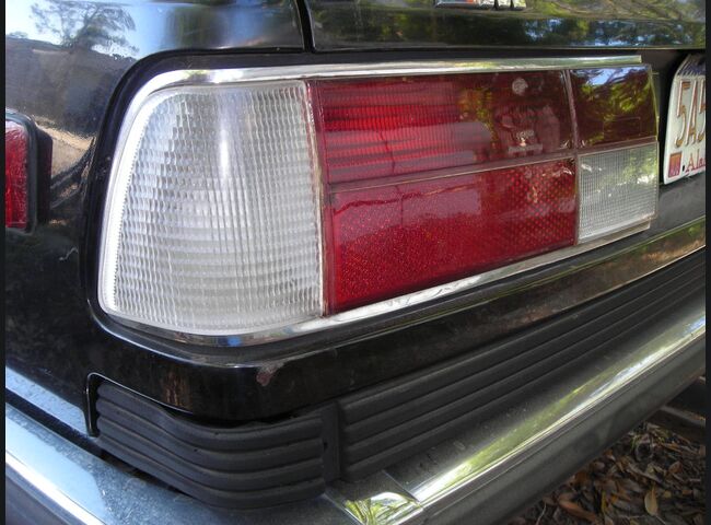 1976-1989 BMW e24 Clear Tail Light Segments