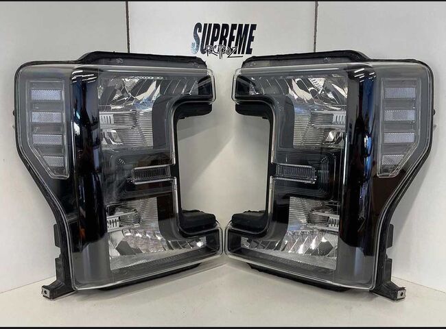 2017-19 Superduty Clear Headlight Markers (Halogen)