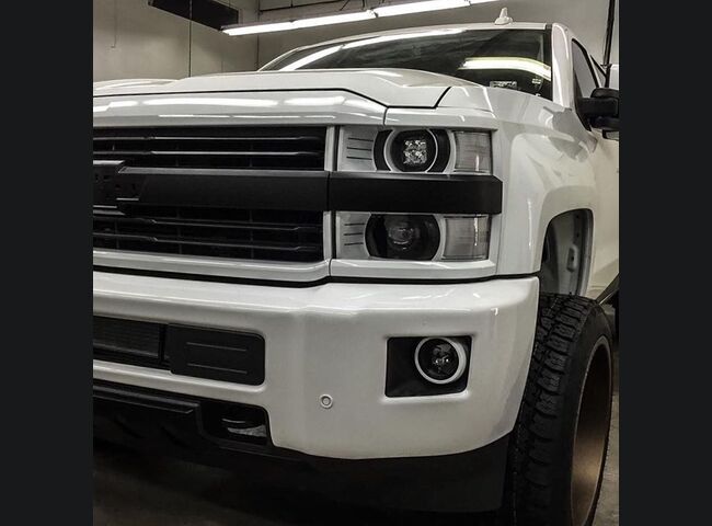 2014-19 HD (2500 3500) Clear Headlight Markers