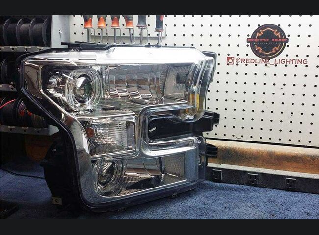 2015-17 F-150 Clear Headlight Markers (Halogen)