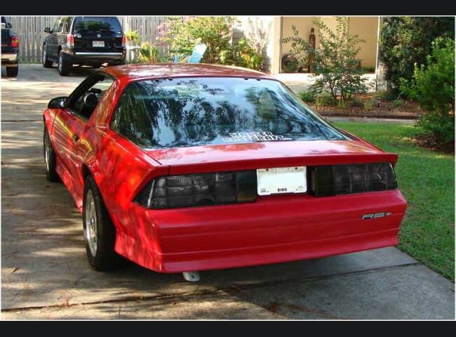 1985-1992 Camaro  Clear Tail Light Lenses