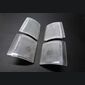 Clear lenses on grey housings